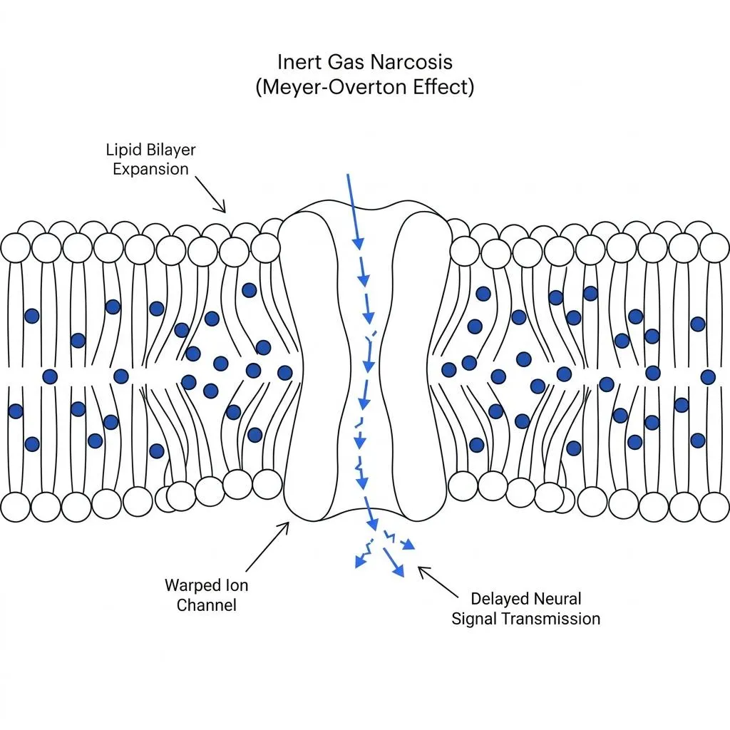 Mechanisms of Inert Gas Narcosis / © Taehoon Kwon